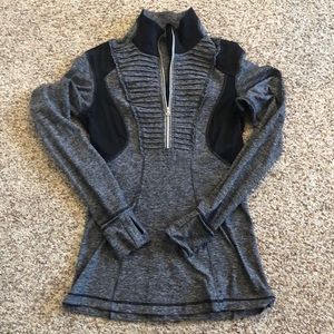 Lululemon Run Your Heart Out Half Zip Pullover